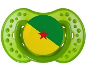 Drapeau Guyane Française : Sucette LOVI Dynamic personnalisée