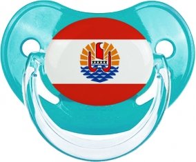 Drapeau Polynésie française : Sucette Physiologique personnalisée