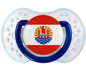 Drapeau Polynésie française Sucette LOVI Dynamic Marine-blanc-bleu classique