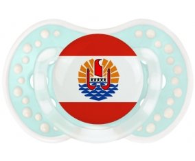 Drapeau Polynésie française Sucette LOVI Dynamic Retro-turquoise-lagon classique