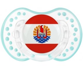 Drapeau Polynésie française Sucette LOVI Dynamic Retro-blanc-lagon classique