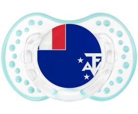 Drapeau Terres australes françaises Sucete LOVI Dynamic Retro-blanc-lagon classique