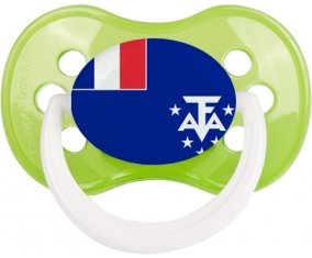 Drapeau Terres australes françaises Sucete Anatomique Vert classique