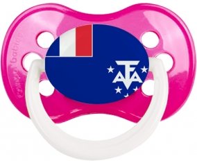Drapeau Terres australes françaises Sucete Anatomique Rose foncé classique