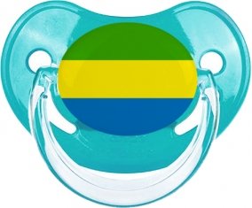 Drapeau Gabon : Sucette Physiologique personnalisée