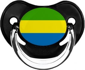 Drapeau Gabon Sucete Physiologique Noir classique