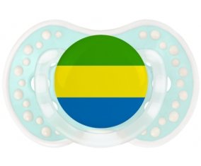 Drapeau Gabon Tétine LOVI Dynamic Retro-turquoise-lagon classique