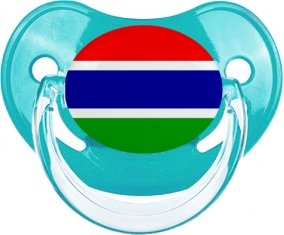 Drapeau Gambie : Sucette Physiologique personnalisée