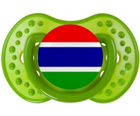 Drapeau Gambie : Sucette LOVI Dynamic personnalisée