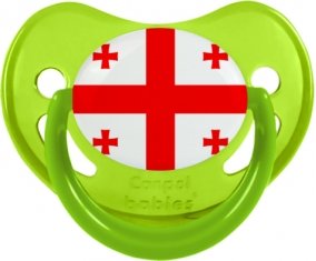 Drapeau Géorgie Sucette Physiologique Vert phosphorescente