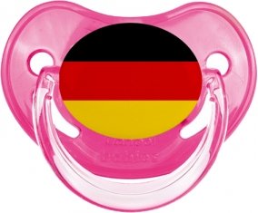 Drapeau Allemagne Tétine Physiologique Rose classique