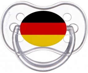 Drapeau Allemagne Sucete Anatomique Transparente classique