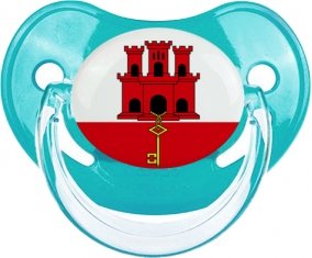 Drapeau Gibraltar : Sucette Physiologique personnalisée