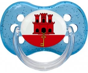 Drapeau Gibraltar : Sucette Cerise personnalisée