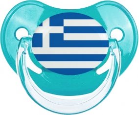 Drapeau Grèce : Sucette Physiologique personnalisée