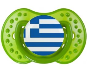 Drapeau Grèce : Sucette LOVI Dynamic personnalisée