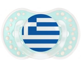 Drapeau Grèce Sucette LOVI Dynamic Retro-turquoise-lagon classique