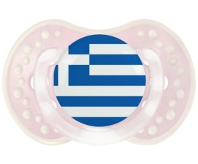 Drapeau Grèce Sucette LOVI Dynamic Retro-rose-tendre classique