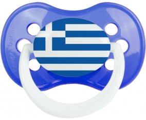 Drapeau Grèce : Sucette Anatomique personnalisée