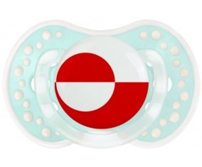 Drapeau Groenland Sucete LOVI Dynamic Retro-turquoise-lagon classique