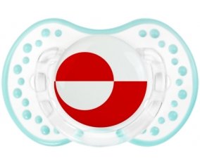 Drapeau Groenland Sucete LOVI Dynamic Retro-blanc-lagon classique