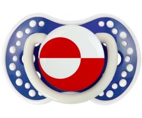 Drapeau Groenland Sucete LOVI Dynamic Bleu-marine phosphorescente