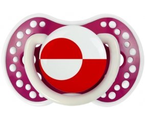 Drapeau Groenland Sucete LOVI Dynamic Fuchsia phosphorescente