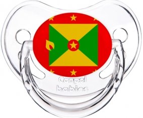 Drapeau Grenade Sucete Physiologique Transparent classique