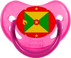 Drapeau Grenade Sucete Physiologique Rose phosphorescente