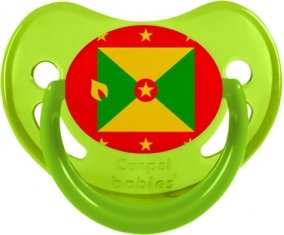 Drapeau Grenade Sucete Physiologique Vert phosphorescente