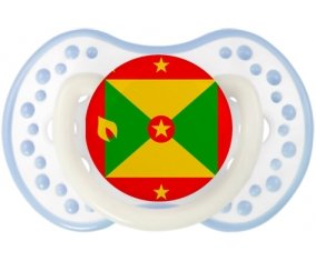 Drapeau Grenade Tétine LOVI Dynamic Blanc-cyan classique