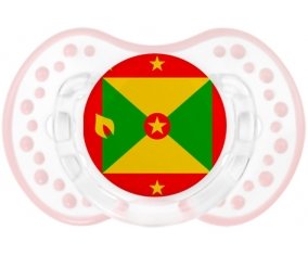 Drapeau Grenade Tétine LOVI Dynamic Retro-blanc-rose-tendre classique