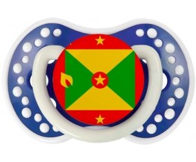 Drapeau Grenade Tétine LOVI Dynamic Bleu-marine phosphorescente