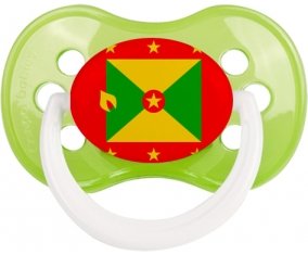 Drapeau Grenade Sucette Anatomique Vert classique