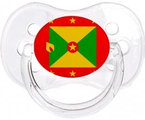 Drapeau Grenade Sucette Cerise Transparent classique