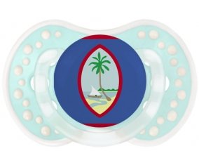 Drapeau Guam Sucette LOVI Dynamic Retro-turquoise-lagon classique