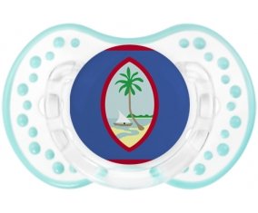 Drapeau Guam Sucette LOVI Dynamic Retro-blanc-lagon classique