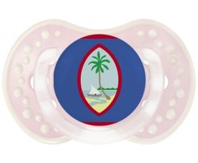 Drapeau Guam Sucette LOVI Dynamic Retro-rose-tendre classique
