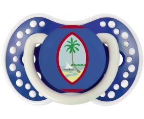 Drapeau Guam Sucette LOVI Dynamic Bleu-marine phosphorescente