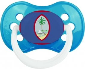 Drapeau Guam Sucette Anatomique Cyan classique