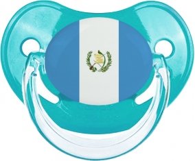 Drapeau Guatemala Tétine Physiologique Bleue classique