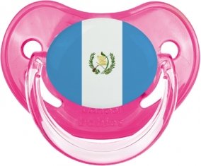 Drapeau Guatemala Tétine Physiologique Rose classique