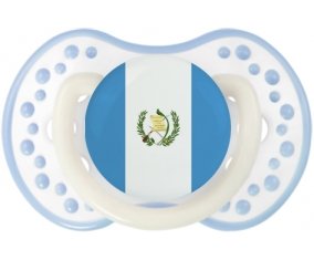 Drapeau Guatemala Sucete LOVI Dynamic Blanc-cyan classique