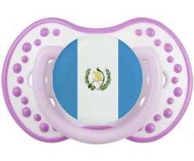 Drapeau Guatemala Sucete LOVI Dynamic Blanc-mauve classique