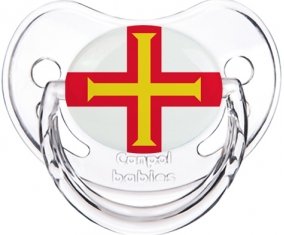Drapeau Guernesey Sucete Physiologique Transparent classique