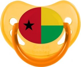 Drapeau Guinée Sucette Physiologique Jaune phosphorescente