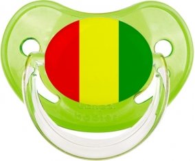Drapeau Guinée Bissau Sucette Physiologique Vert classique
