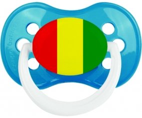 Drapeau Guinée Bissau Sucette Anatomique Cyan classique