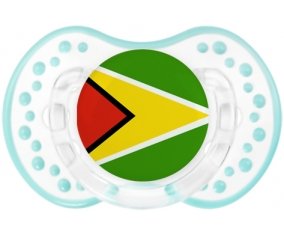 Drapeau Guyane Sucete LOVI Dynamic Retro-blanc-lagon classique