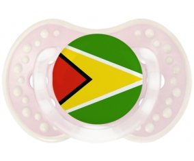 Drapeau Guyane Sucete LOVI Dynamic Retro-rose-tendre classique